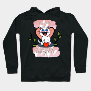 Cat Proposing on Valentine's Day Hoodie